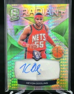 2018-19 Spectra Radiant Signatures Green #RS-KDL Keyon Dooling Nets Auto /49 - Picture 1 of 2