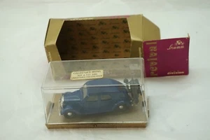 VINTAGE DIECAST CAR BRUMM LANCIA APRILIA BERLINA R60 BLUE 1:43 SCALE BOX ITALY - Picture 1 of 7