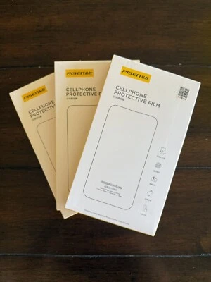 Protector de pantalla de vidrio templado Pisen para iPhone 16 Pro Foto 1 de 2