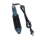 2 In 1 Curling Brush Straight Curly Hair Dual Purpose Green Portable Thermost?