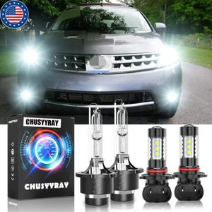 Faro HID + Kit de faros antiniebla para Nissan Murano 2003 2004 2005 2006 2007 2008 - Imagen 1 de 12
