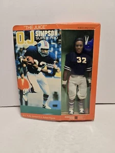 Vintage O.J. Figura Muñeca Simpson NFL Buffalo Bills Super Pro Shindana 1975 - Imagen 1 de 6