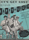 Let's Get Lost Sheet Music Rudy Vallee Happy Go Lucky AOB