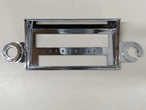 1966 CHRYSLER RADIO BEZEL OEM #2497805 NEW YORKER NEWPORT 300 MOPAR Model 365 - Picture 1 of 4