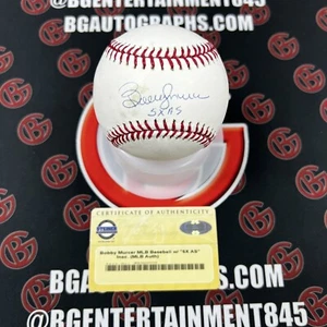 Bobby Murcer Autographed New York Yankees OMLB "5x AS" Inscribed Signed Steiner - Picture 1 of 6