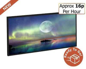 600w Smart Picture Panel Moon App Control Thermostat Infrared Heater Electric - Picture 1 of 5