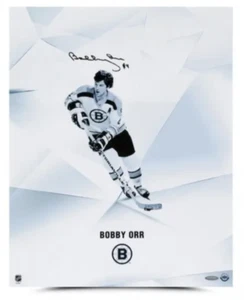 Bobby Orr Autographed Boston Bruins "Clarity" 16" x 20" Photograph UDA - Picture 1 of 3