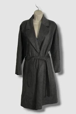Chaqueta para mujer Neiman Marcus gris con corbata talla XL $1495 Foto 1 de 2