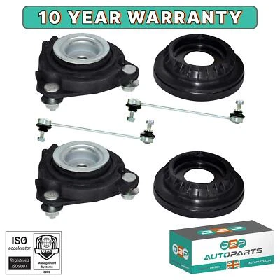 FRONT SUSPENSION TOP STRUT MOUNTS, BEARINGS & DROP LINKS KIT FOR FORD MONDEO MK3 - Image 1 of 4