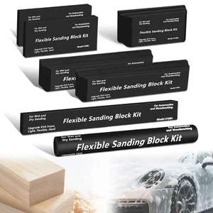 7PCS Sanding Block Kit, Auto Body Sanding Block, Hand Sanding Block - Picture 1 of 6