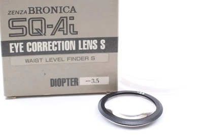 [Sin usar en caja] Lente correctora de ojos Bronica dioptrías -3,5 para SQ-Ai de JAPÓN Foto 1 de 4