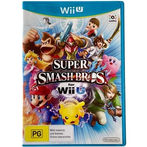 Super Smash Bros Nintendo Wii U Game PAL Complete Tested & Working - Picture 1 of 6