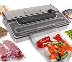 NutriChef PKVS50STS Commercial Pro Lebensmittel Elektrisches Vakuumiergerät Konserviersystem - Bild 1 von 7