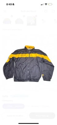 Chaqueta retro New Balance 1999 Rochester, NY cremallera talla M Foto 1 de 4
