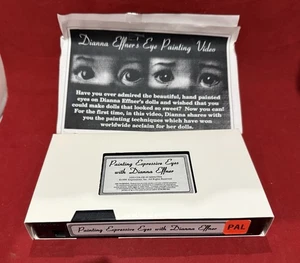 Painting Expressive Eyes Diana Effner VHS Retro Vintage Video Cassette Lot 2188 - Picture 1 of 5