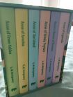 ANNE OF GREEN GABLES AVONLEA box of 6 lm montgomery HARD COVER books sonlight