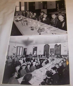 c1950 LOT 2 VINTAGE GRANDMA MOSES ARTIST REAL PHOTO HOOSICK FALLS NY - Picture 1 of 6