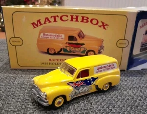 Automodelle 1955 Holden FJ/2104 Panel Van Matchbox YHN01/SC Boxed - Picture 1 of 5