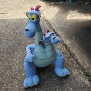 Vintage 1998 Quest For Camelot 2 Devon & Cornwall Two Headed Dragon 13" Plush  - Picture 1 of 12