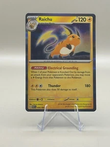 RAICHU #026/165 POKEMON 151 (Holo Rare, NM) ENGLISH - Picture 1 of 4