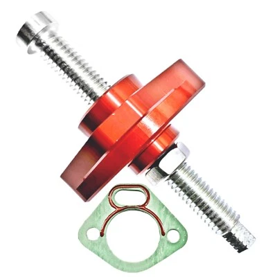 NEW RED MANUAL CAM CHAIN TENSIONER 2003-2017 SUZUKI GSX R 600 750 X Z 1000 S F Foto 1 de 4