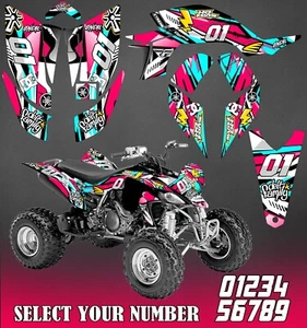 Yamaha YFZ 450 graphics kit 2003 2004 2005 2006 2007 2008 stickers decals kit - Picture 1 of 1