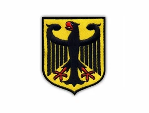Wappen von Deutschland Aufnäher / Abzeichen Bestickt - Picture 1 of 1