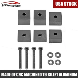Fit Ford F150 & F250 F350 Super Duty CNC Billet 1/2-2" Front Seat Riser Lift Kit - Picture 1 of 9
