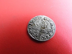 * Polonia 3 centavos (Troyak) 1619 * Segismundo III Waza (81)(Alb4) - Imagen 1 de 2