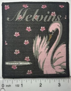 Melvins Stoner Witch Black Border Woven Patch - Picture 1 of 1