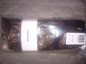 Express Mens Black/burgandy 3pk Cushioned Crew Socks Size 8-13 NWT - Picture 1 of 1