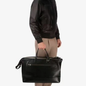 Bally Turel Brown Travel Weekender Bag In Chocolate Novo - Picture 1 of 8