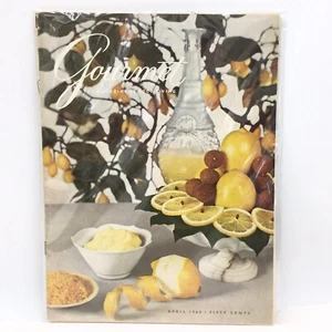 Vintage Gourmet The Magazine Of Good Living April 1960 - Bild 1 von 3