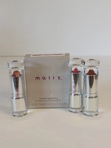 Mally H3 Gel Lipstick Trio - Shades Of Pink Nudist - Angelic - Rosy 3 X 0.12 oz - Picture 1 of 12