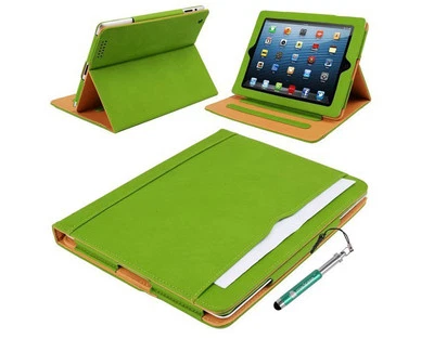 SELECTTECH IPAD 234 Leather Folio Wallet Smart Case Sleep/Wake Stand for APPLE  - Image 1 of 4