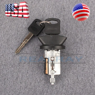 Ignition Lock Cylinder + Keys for Ford F250 F350 F450 F550 Super Duty 1996-2007 - Image 1 of 4