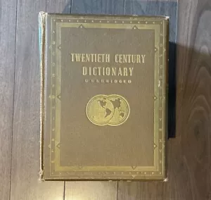 Vintage 1938 Webster's Twentieth Century Dictionary Unabridged Collectible - Picture 1 of 16