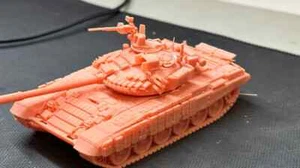 3D Printed 1/72/87/144 Soviet T-72AV Main Battle Tank Unpainted Model Kit - Picture 1 of 7