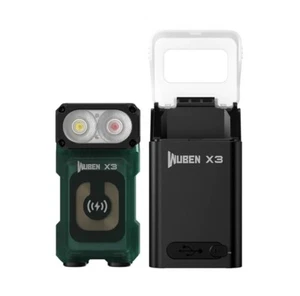 Wuben X3 pro Lightok EDC Flashlight 700 Lumens Rechargeable Torch-green - Picture 1 of 14
