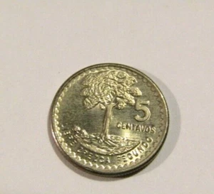 Guatemala 1974 5 Centavos unc Coin - Picture 1 of 6