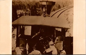 Master Photographers Tilted North Fork of Yuba Steam Train Railroad B243 - Imagen 1 de 2