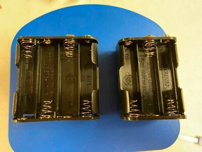 NEW WHITES COINMASTER 1 TR METAL DETECTOR BATTERY HOLDERS 6 & 8 CELL
