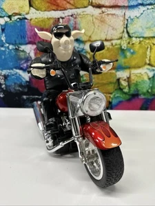 New Bright Pig Hog Harley Davidson Motorcycle Animated Lights & Sound Pre-Owned - Picture 1 of 24