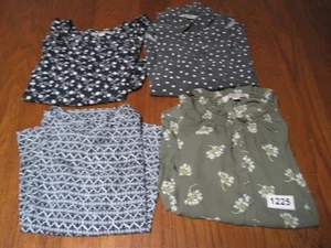 Ann Taylor LOFT Petite Long Sleeves Blouse Tops Lot of 4 Womans Size XXSP - Picture 1 of 18