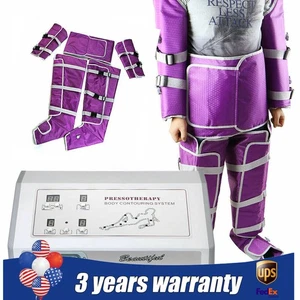 Air Pressure Suit Far Infrared Lymph Drainage Slim Pressotherapy Machine NEW - Picture 1 of 10