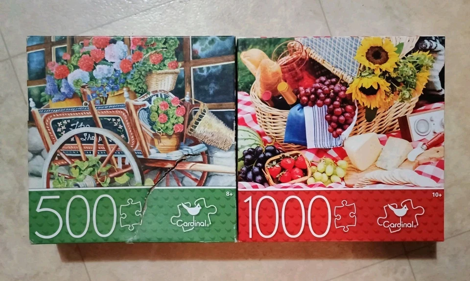 Balloons Over Cottage Cove Nicky Boehme 1000 pc 24" " Cardinal #17057302