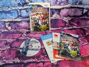 Super Smash Bros. Brawl - Nintendo Wii Complete CIB With Manual & Papers - Picture 1 of 7
