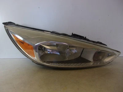 2015 2016 2017 2018 Ford Focus Passenger RH Halogen Headlight w/ Chrome Trim OEM - image 1 of 4
