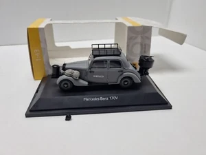 1:43 Schuco 010737 Mercedes Benz V170 Holzvergaser Reichspost RAR H267 - Picture 1 of 3
