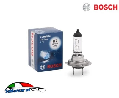 LAMPADA H7 BOSCH 12V/55W - 1 LAMPADINA - LUCE FARO ANABBAGLIANTE/ABBAGLIANTE - 1 - Immagine 1 di 2